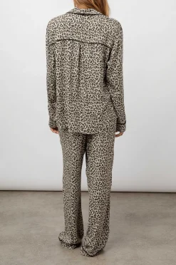 Vrouwen Rails Clara Pyjamaset - Zwarte Cheetah Spots
