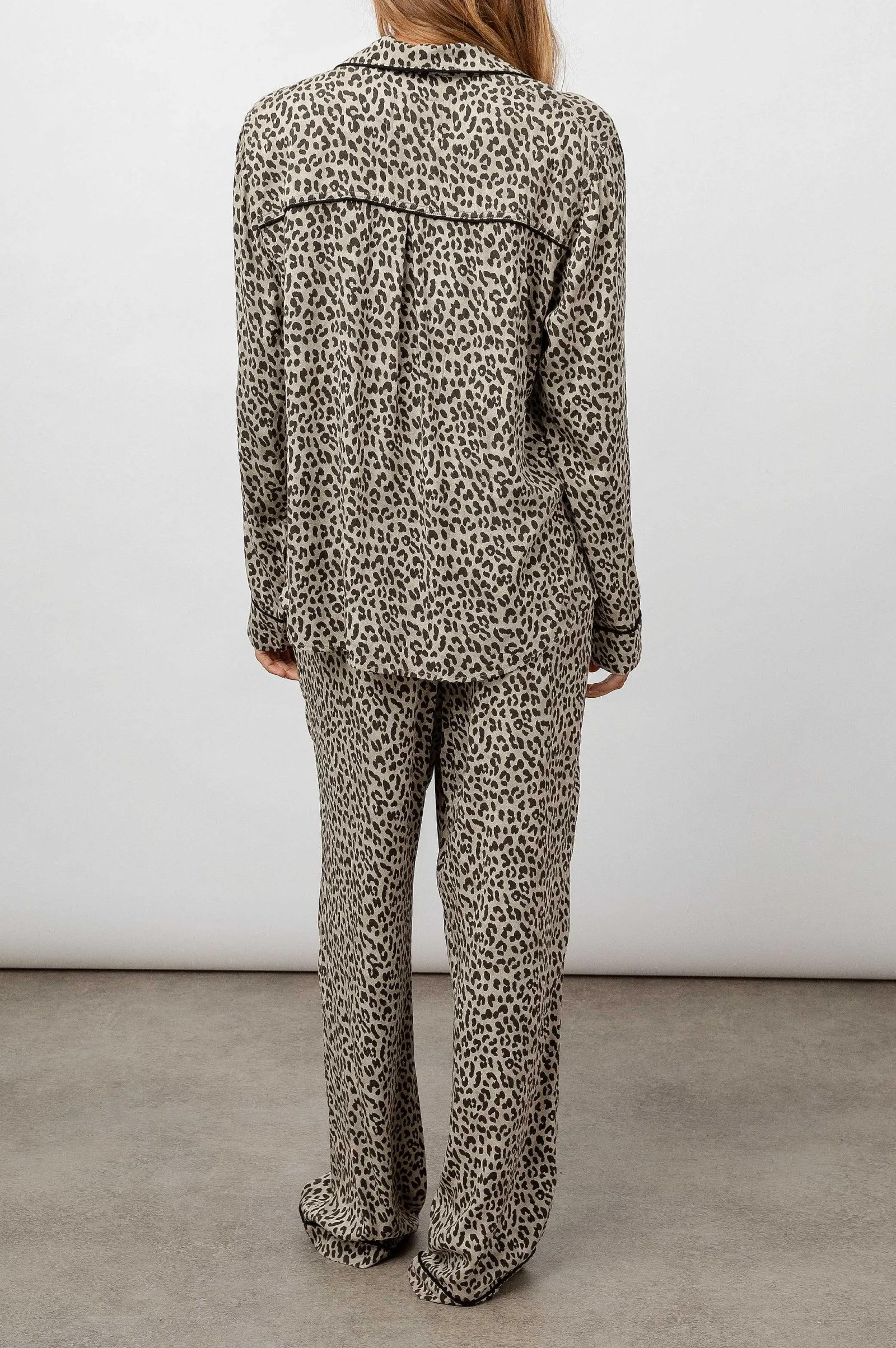 Vrouwen Rails Clara Pyjamaset - Zwarte Cheetah Spots