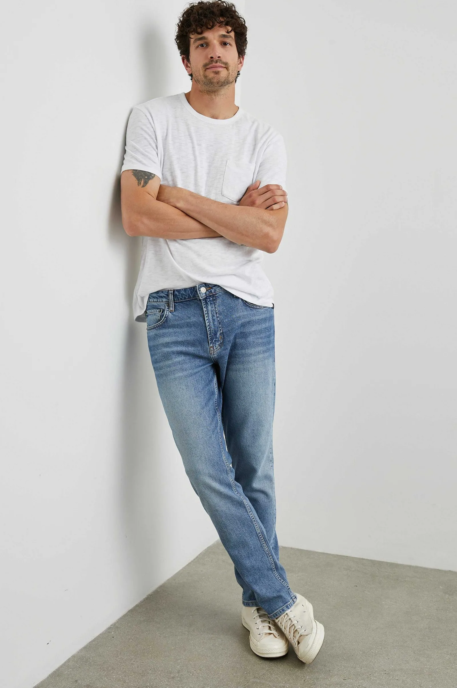 Heren Rails Clayton Slim Straight - Authentiek 10 Jaar