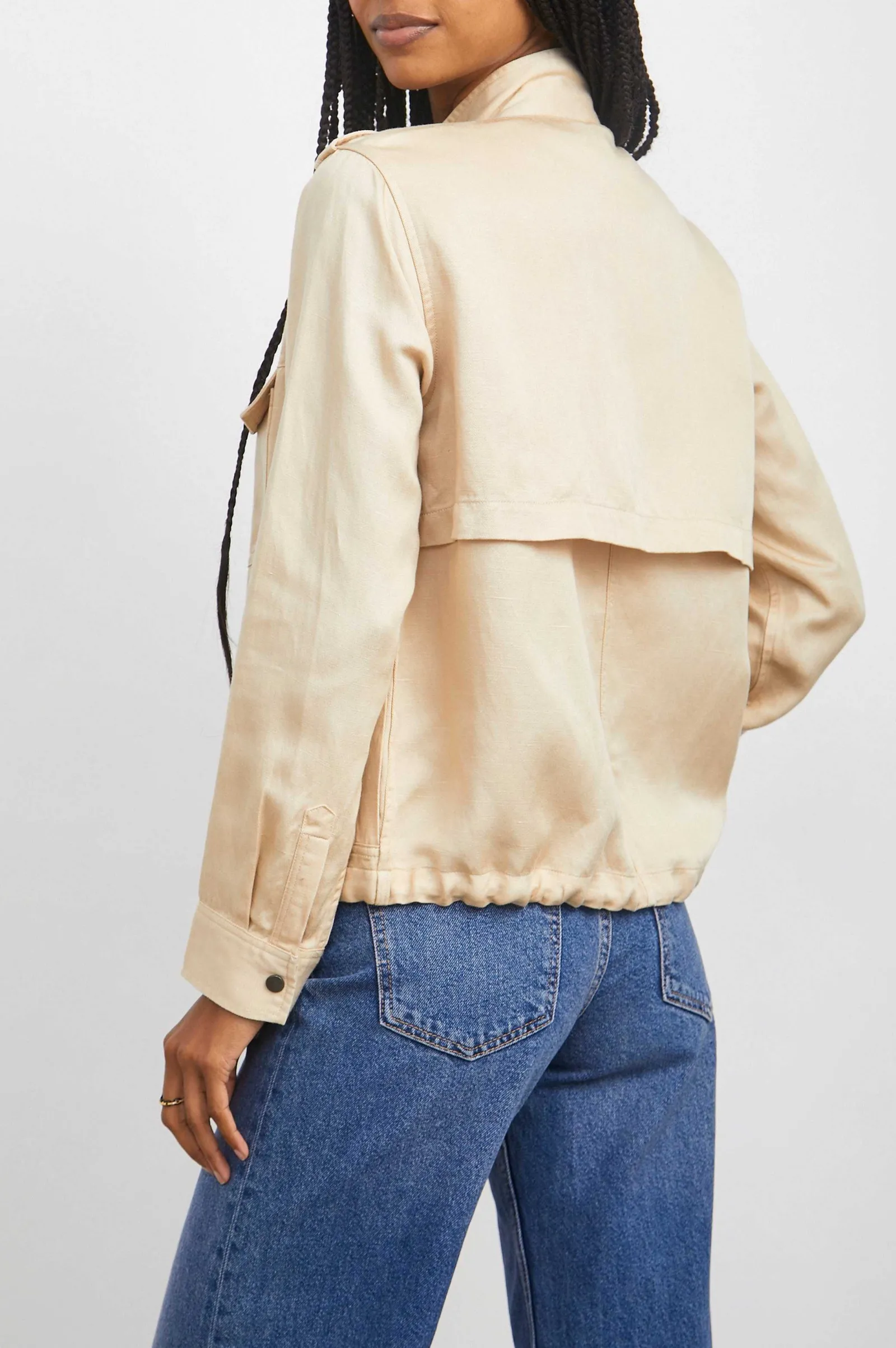 Vrouwen Rails Collins Jas - Khaki Twill