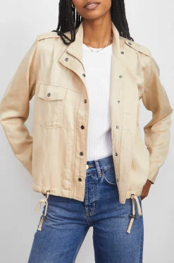 Vrouwen Rails Collins Jas - Khaki Twill
