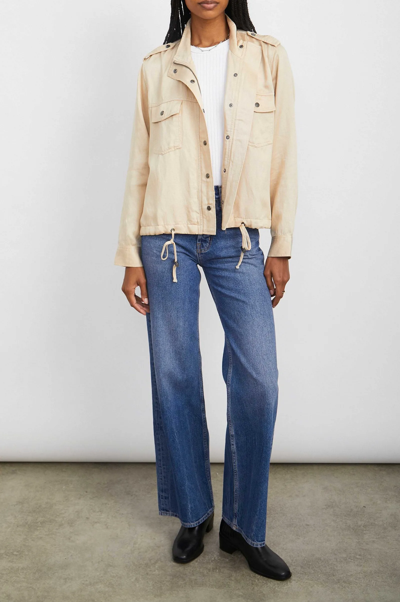Vrouwen Rails Collins Jas - Khaki Twill