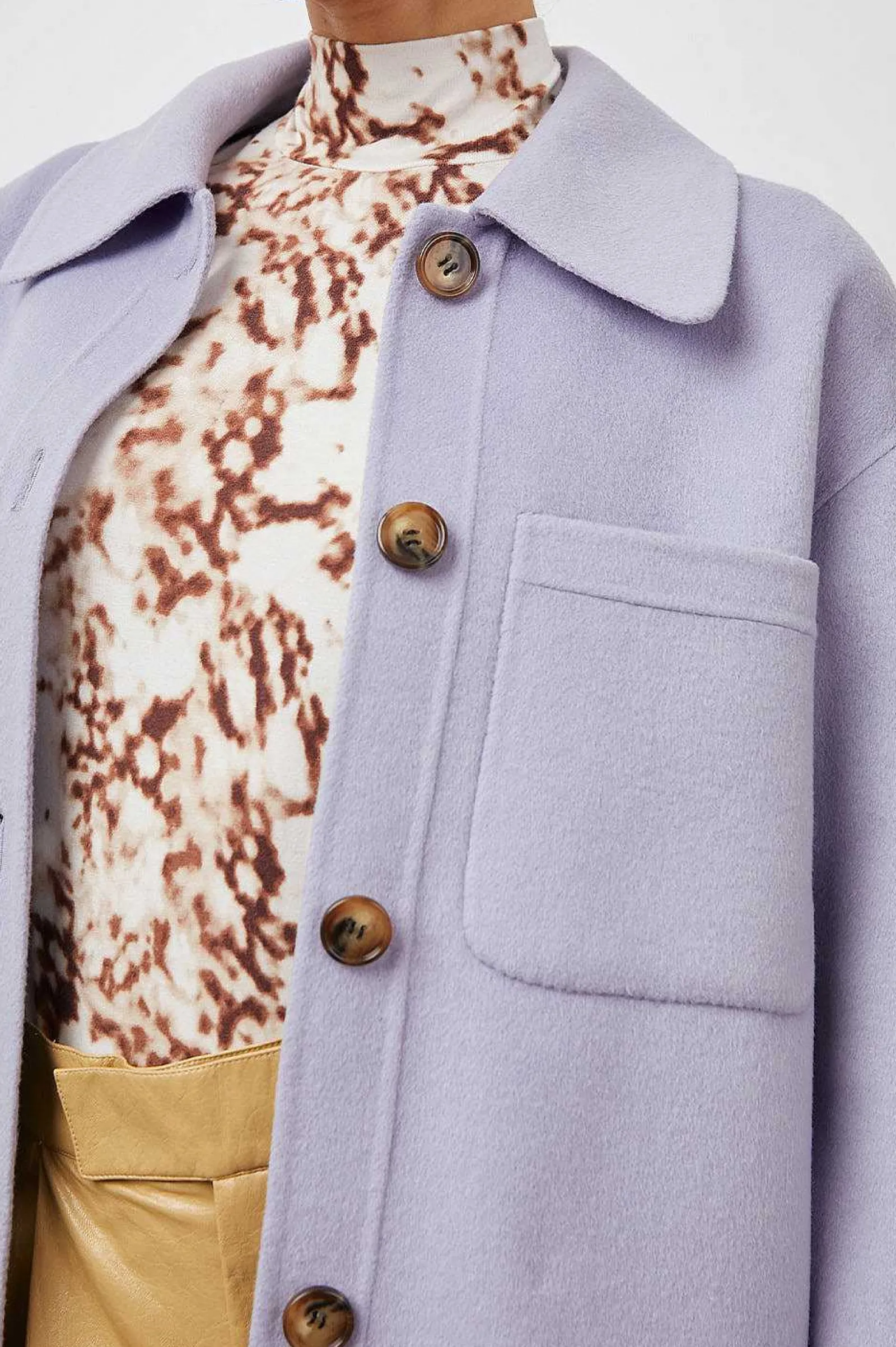 Vrouwen Rails Connie Overhemdjas - Lila
