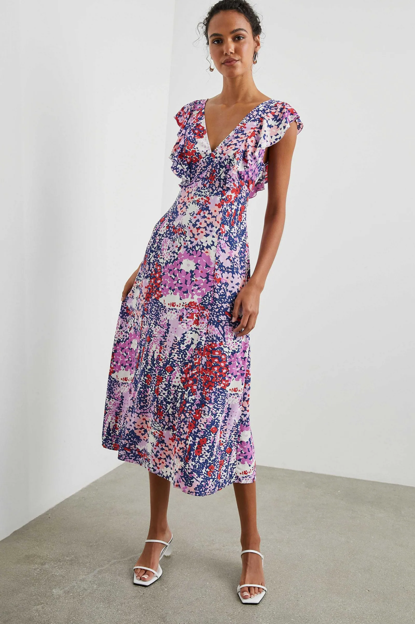 Vrouwen Rails Constance Jurk - Paarse Gardenia
