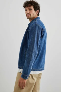 Heren Rails Cooke Jas - Rinse Wash