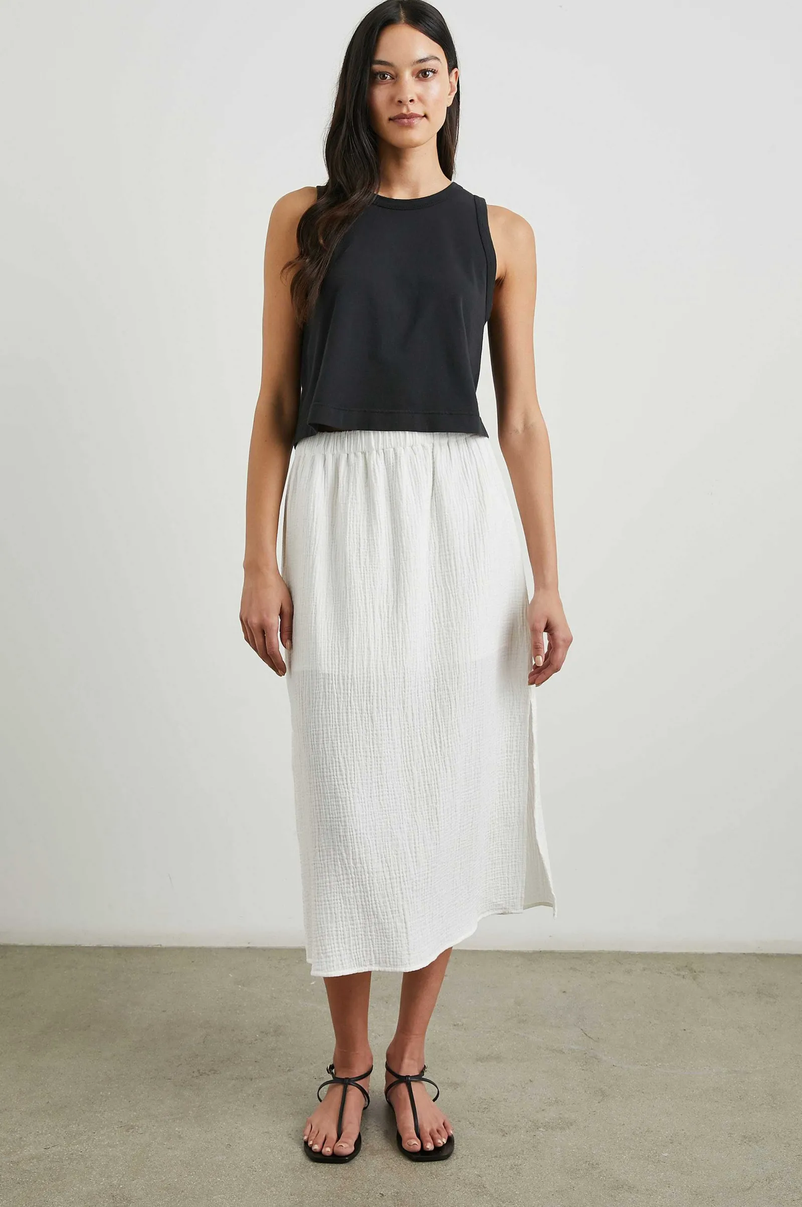 Vrouwen Rails De Boxy-Tank - Zwart