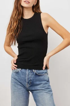 Vrouwen Rails De Racer-Tank - Waar Zwart