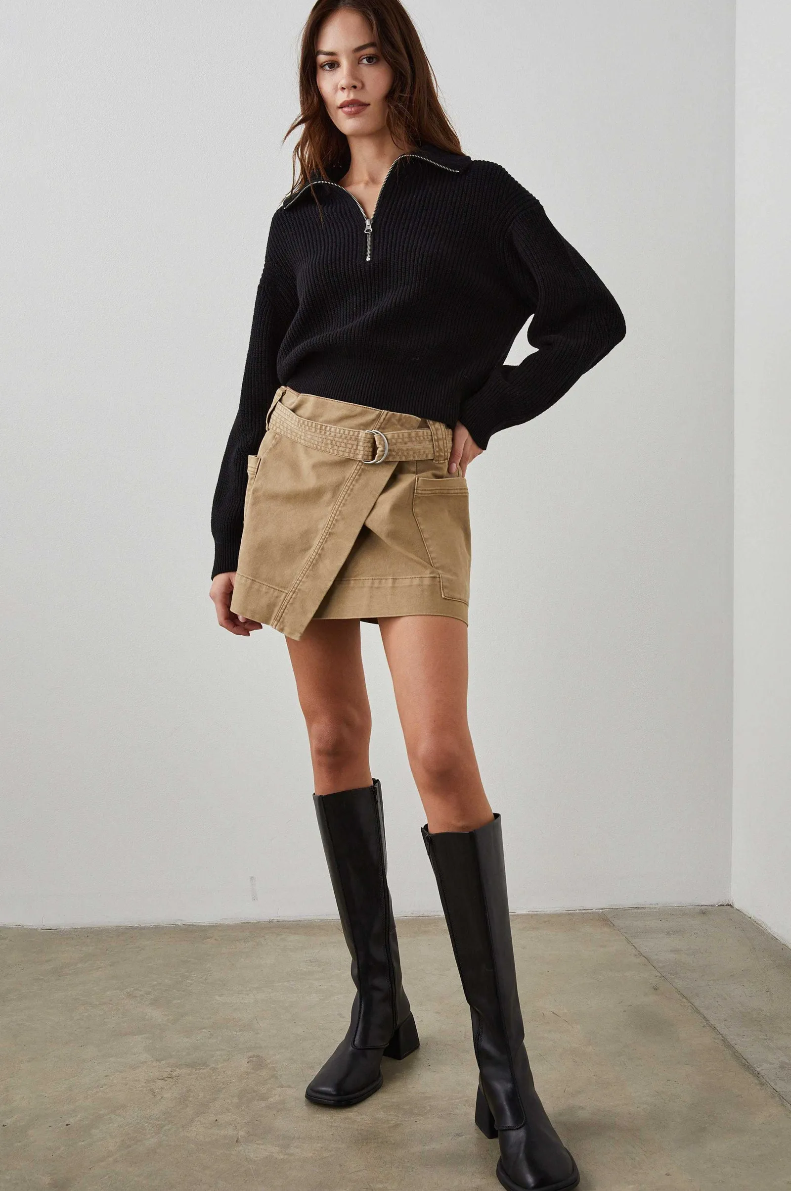Vrouwen Rails Deanna Rok - Bruin Olijf