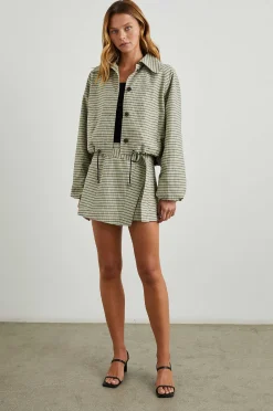 Vrouwen Rails Deanna Rok - Sage Mini Ruit