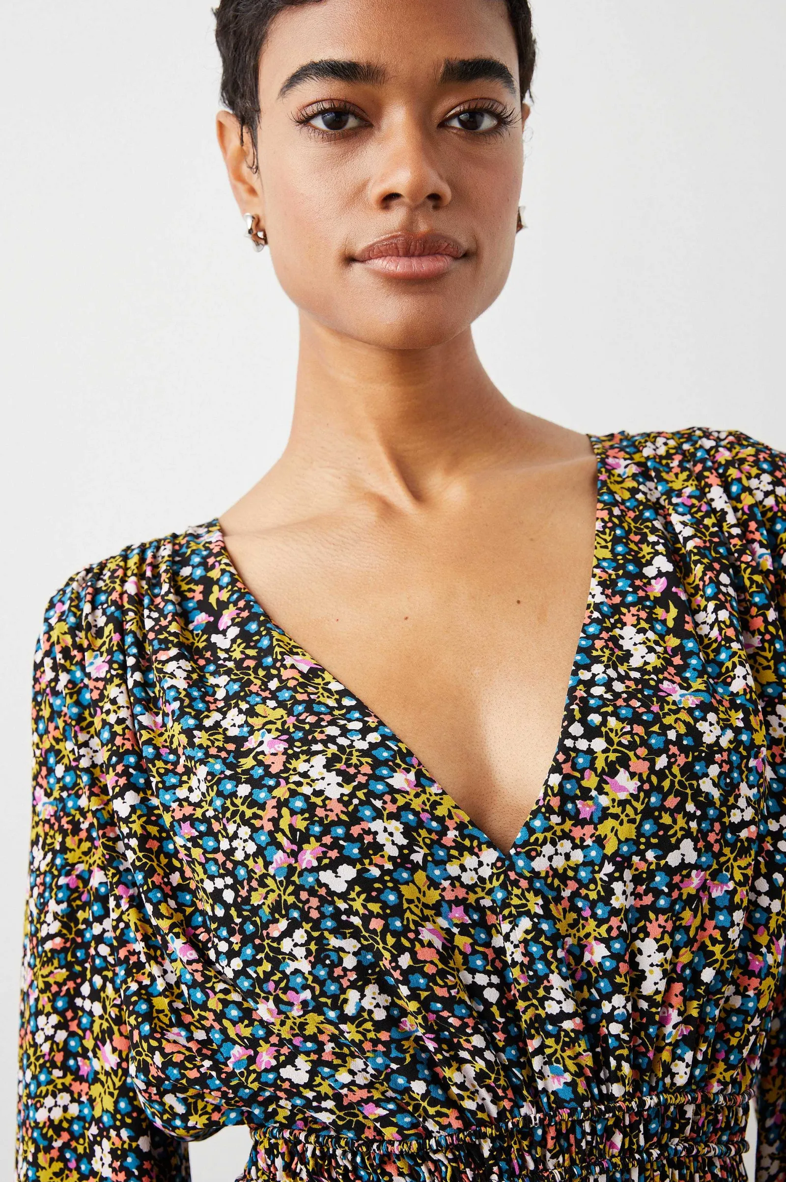 Vrouwen Rails Delaney Jurk - Donker Ditsy Bloemen