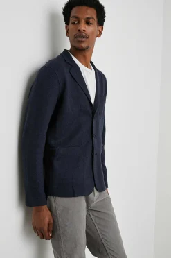 Heren Rails Dwight Blazer - Marine
