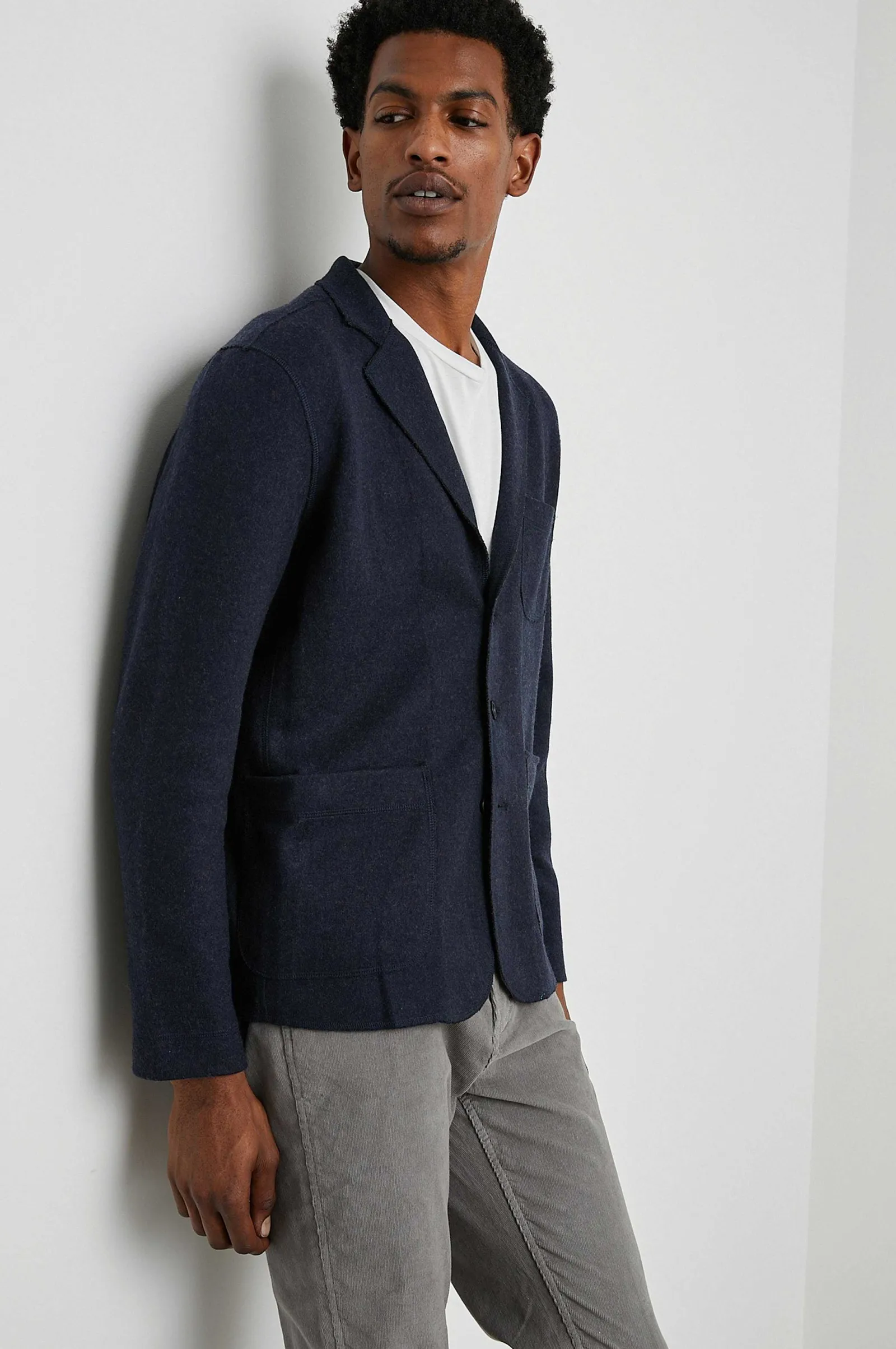 Heren Rails Dwight Blazer - Marine