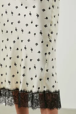 Vrouwen Rails Ebben Rok - Champagne Bloemen