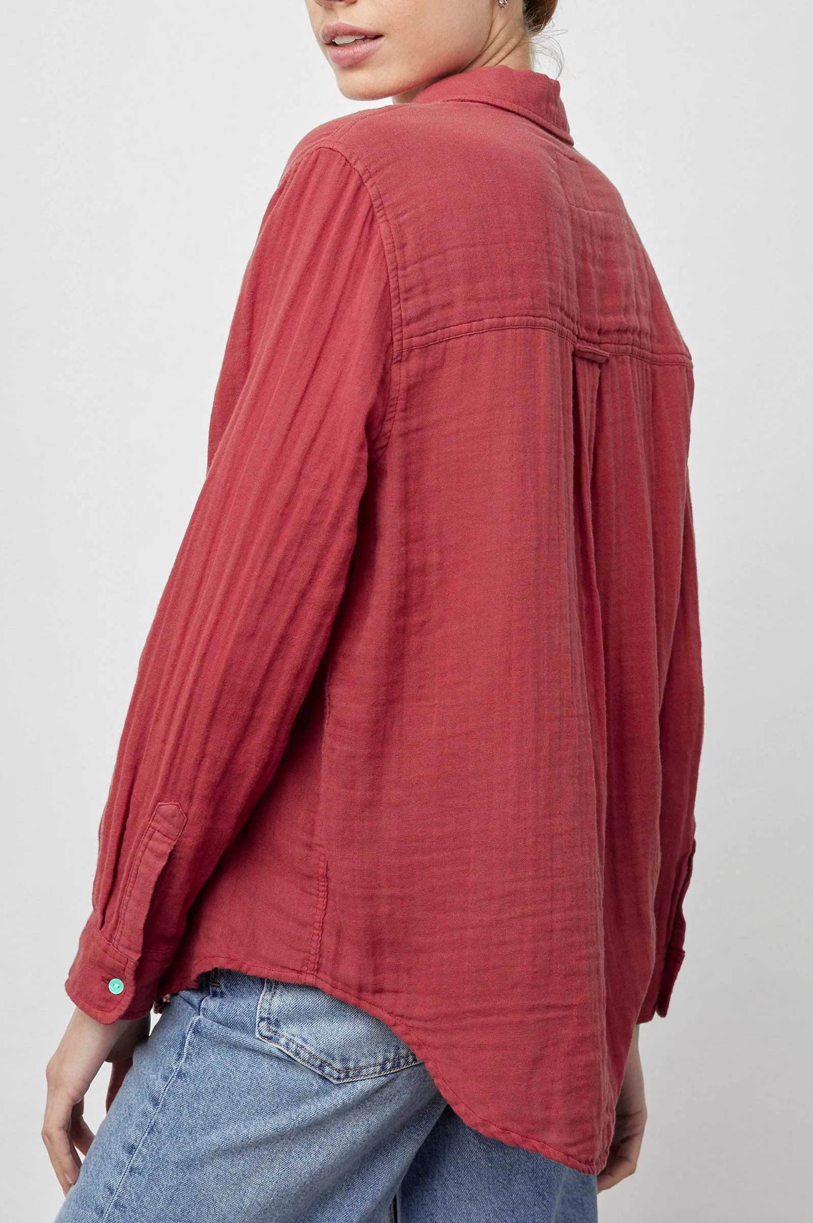 Vrouwen Rails Ellis Overhemd - Cranberry