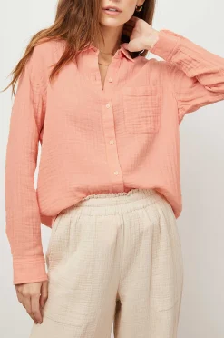 Vrouwen Rails Ellis Overhemd - Flamingo