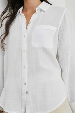 Vrouwen Rails Ellis Overhemd - Wit