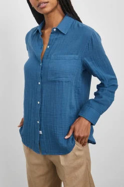 Vrouwen Rails Ellis Shirt - Diepzee