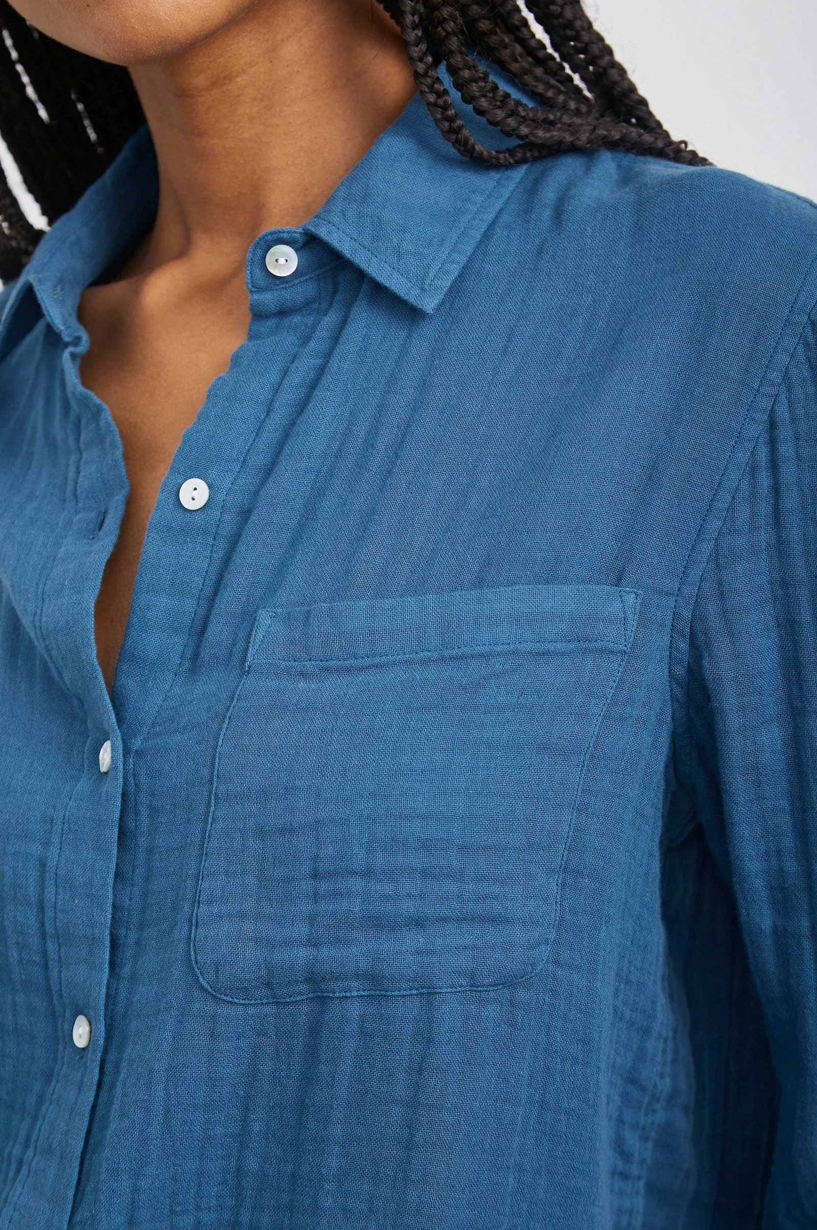 Vrouwen Rails Ellis Shirt - Diepzee