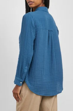 Vrouwen Rails Ellis Shirt - Diepzee