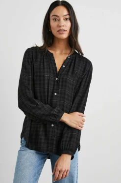 Vrouwen Rails Eloise Top - Onyx Lurex
