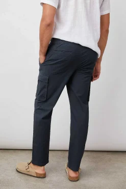 Heren Rails Emmerson Broek - Gewassen Zwart