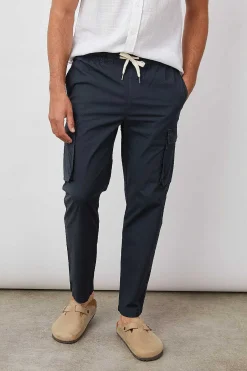 Heren Rails Emmerson Broek - Gewassen Zwart