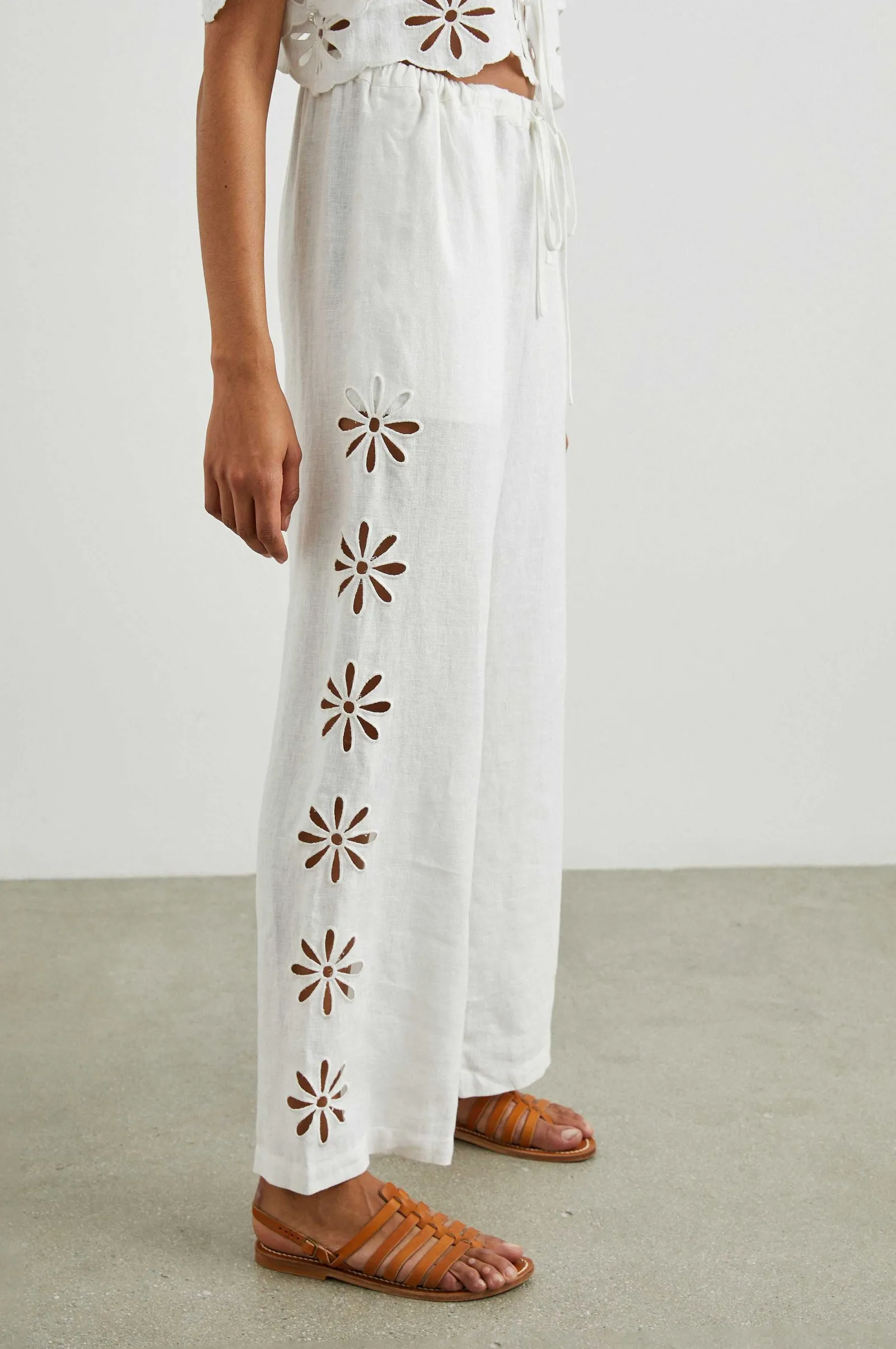 Vrouwen Rails Emmie Pant - Wit Oogje