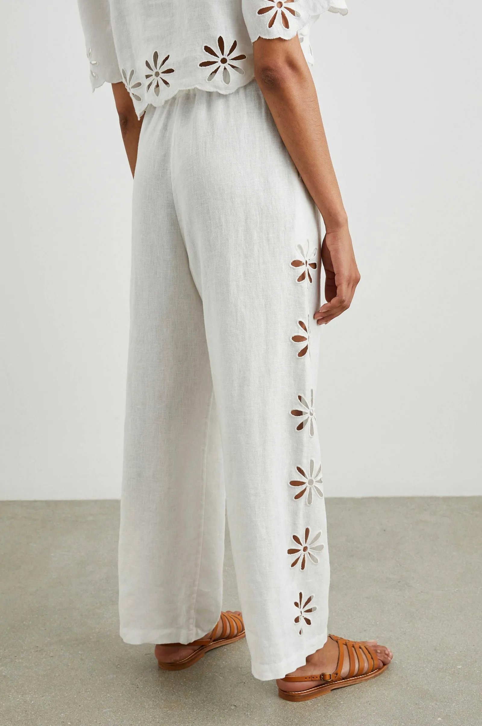 Vrouwen Rails Emmie Pant - Wit Oogje