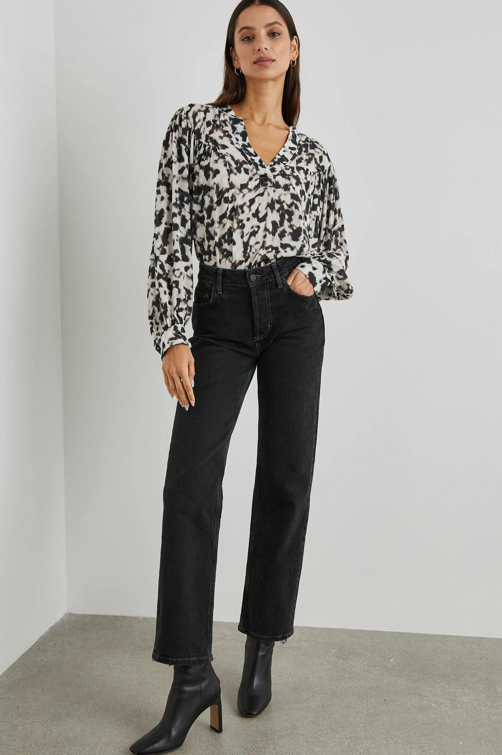 Vrouwen Rails Fabel Top - Vage Cheetah