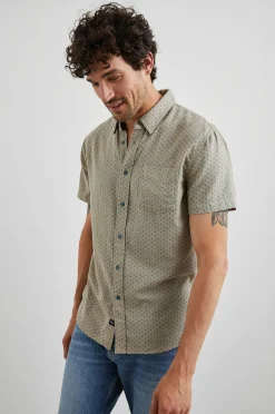 Heren Rails Fairfax Overhemd - Polygon Micro Quinoa