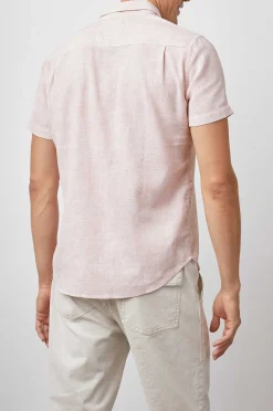 Heren Rails Fairfax Overhemd - Zon Blush