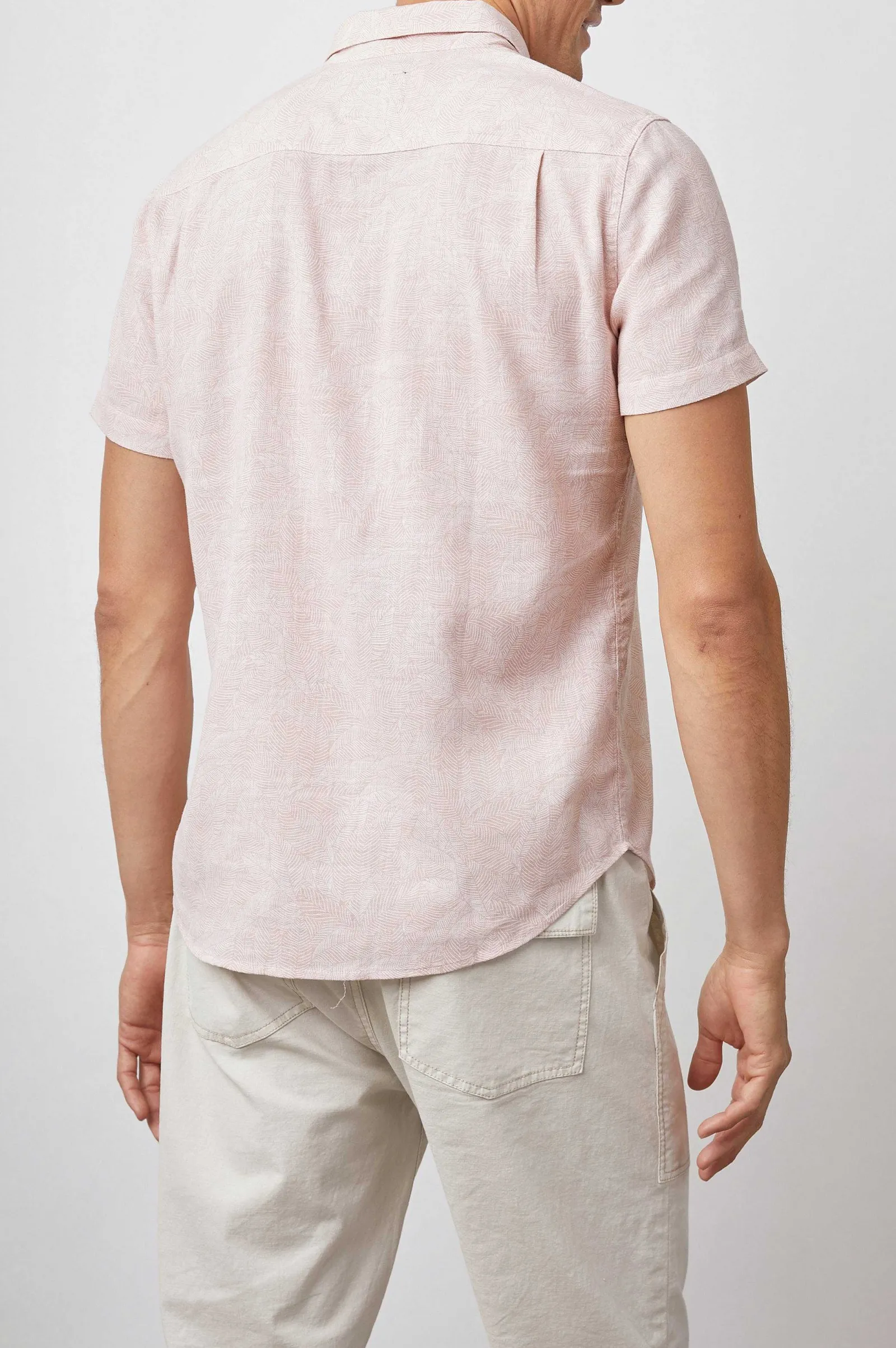 Heren Rails Fairfax Overhemd - Zon Blush