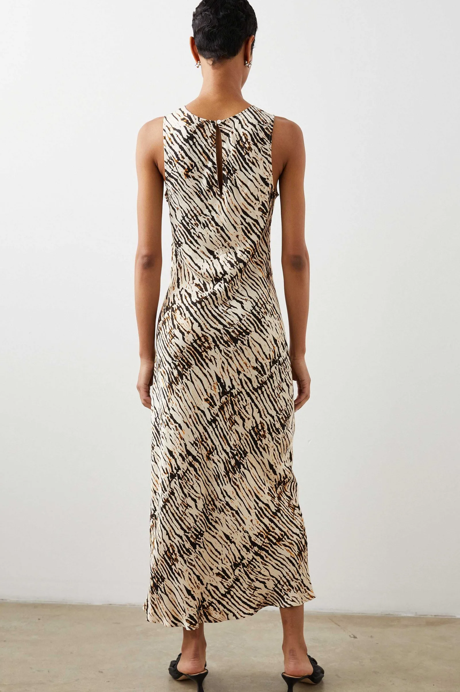 Vrouwen Rails Gabriella Jurk - Neutraal Ikat