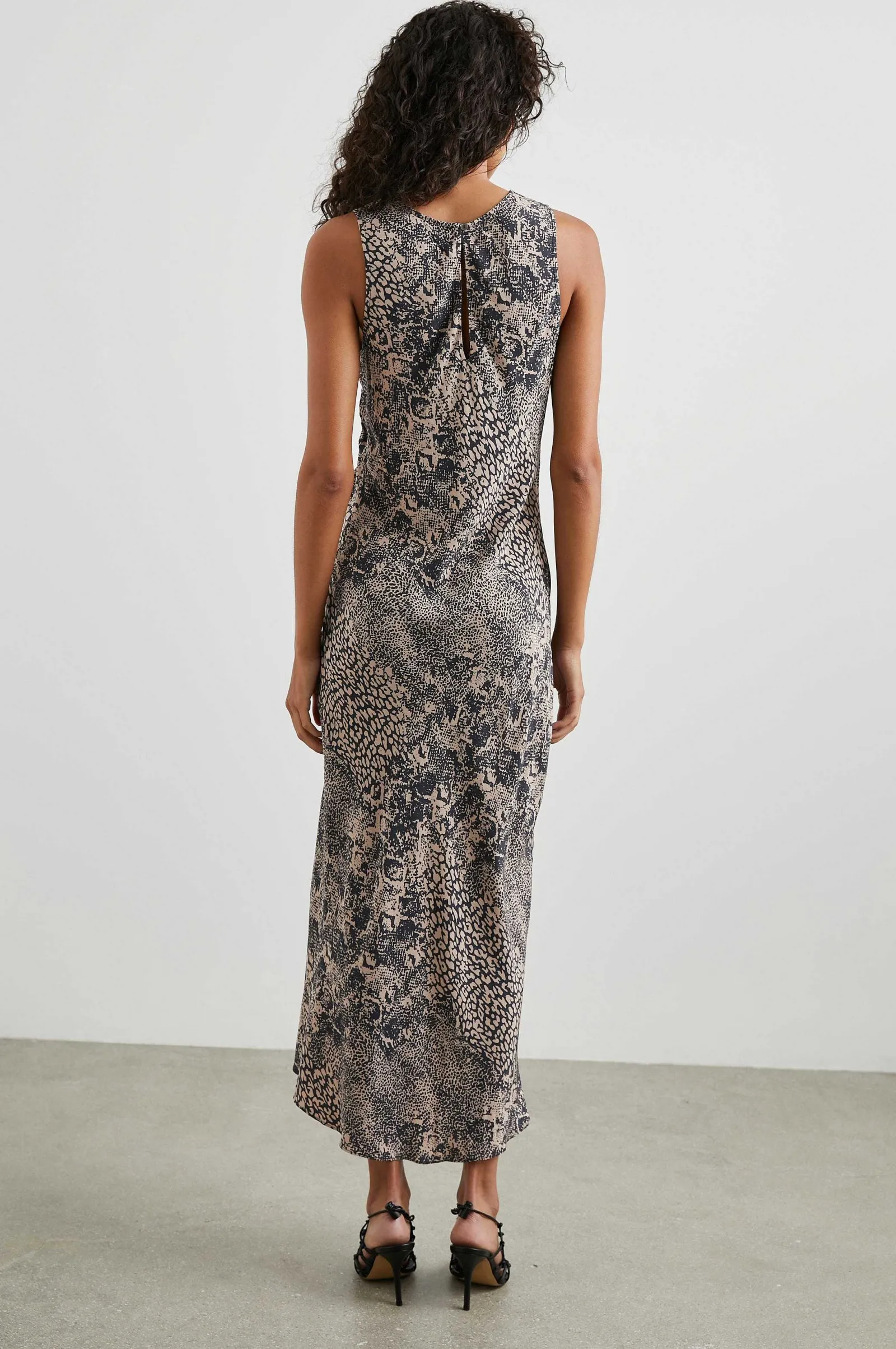 Vrouwen Rails Gabriella Jurk - Taupe Gemengd Dier