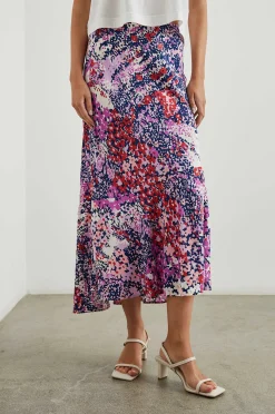 Vrouwen Rails Gala Rok - Paarse Gardenia