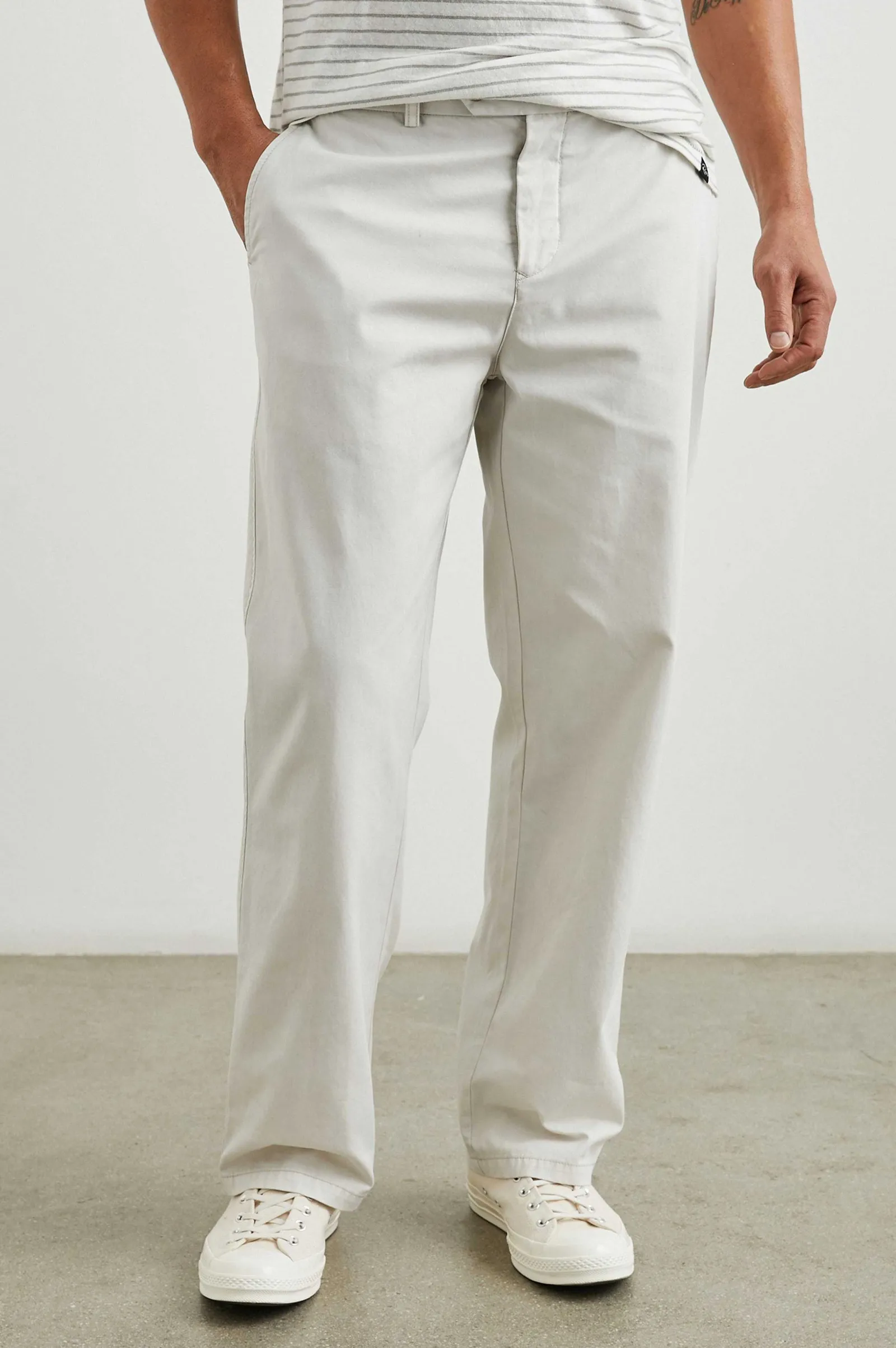 Heren Rails Garrett Broek - Steen