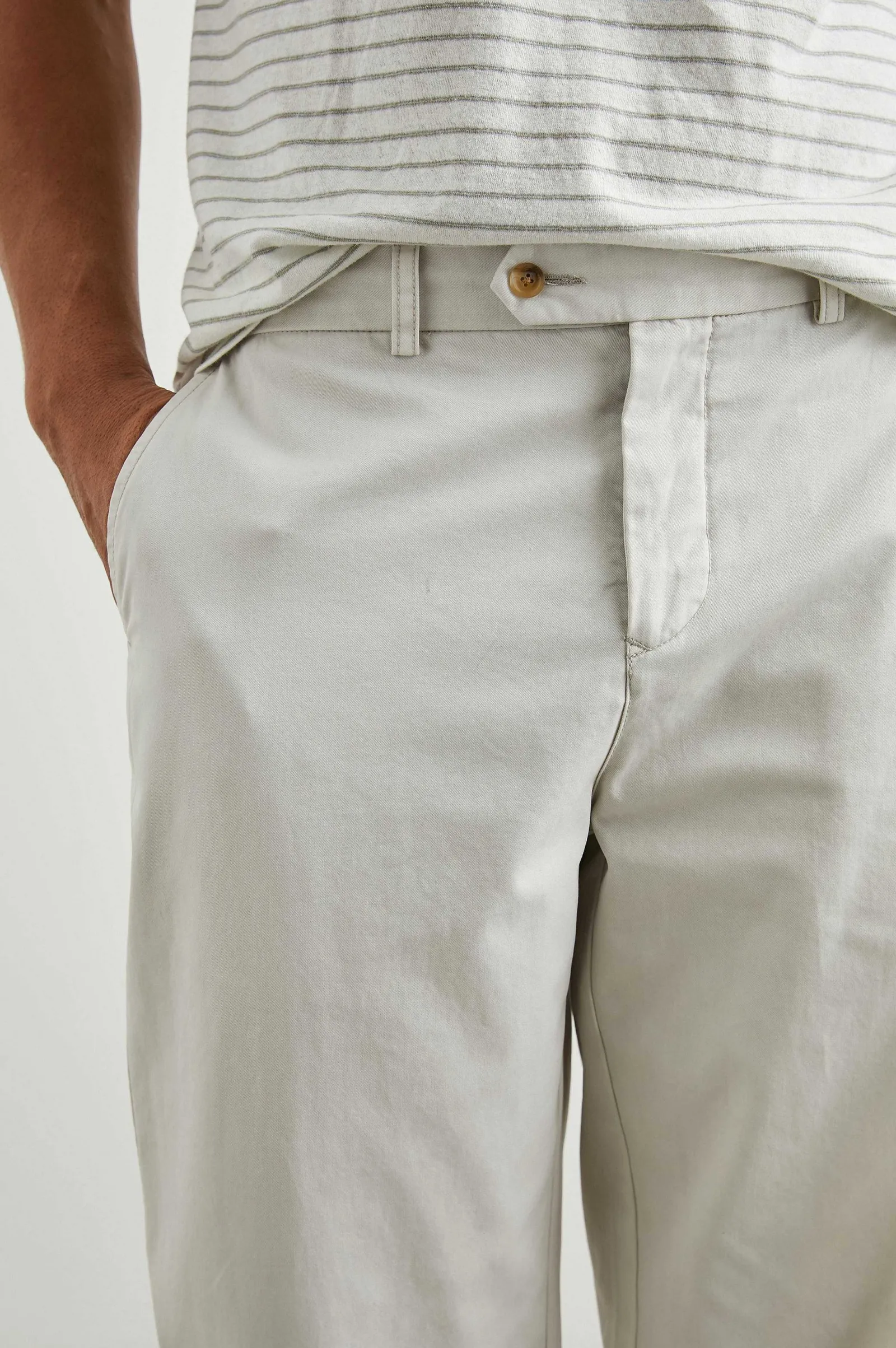 Heren Rails Garrett Broek - Steen