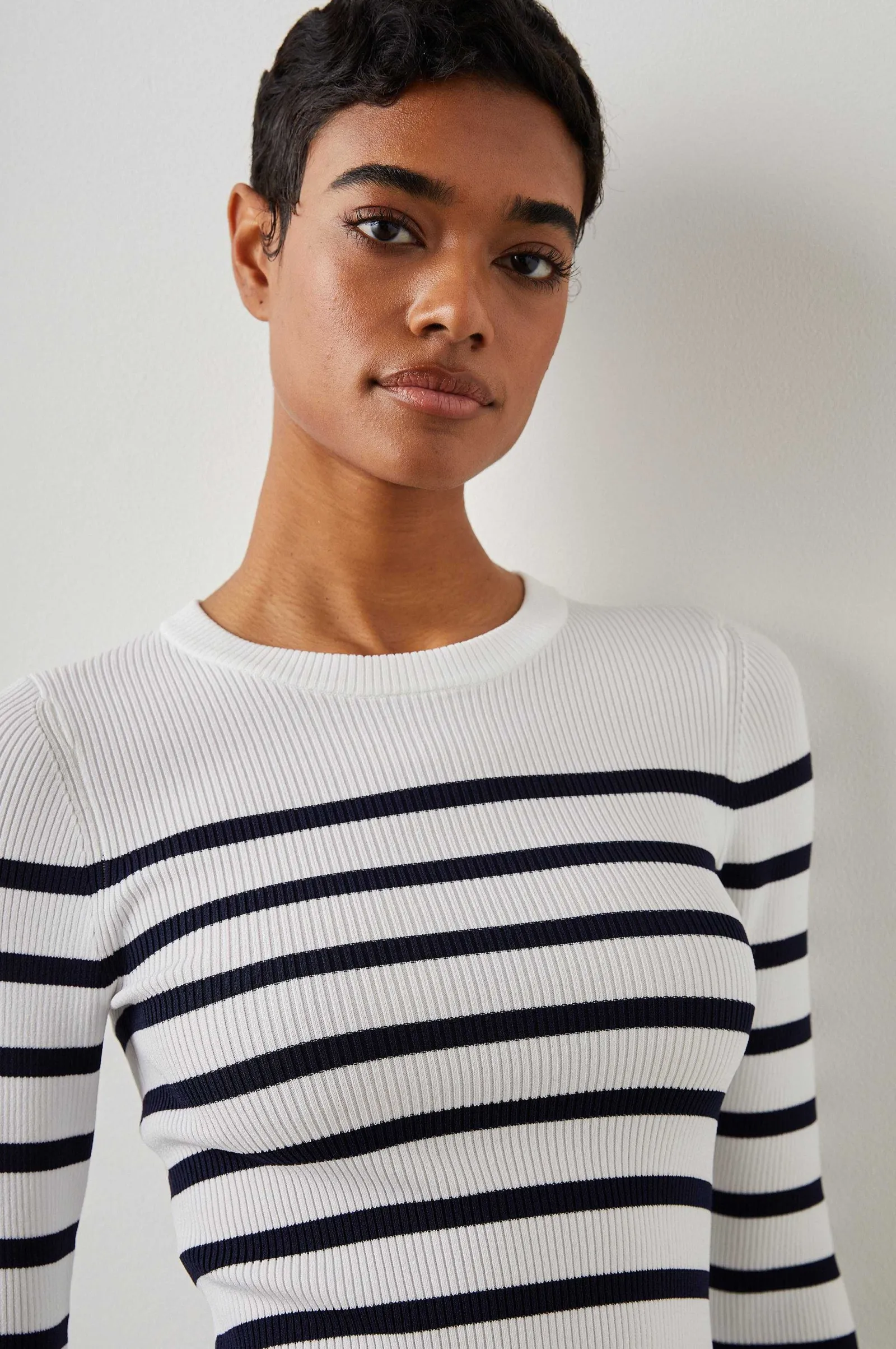Vrouwen Rails Gemma Trui - Ivoor Marine Stripe