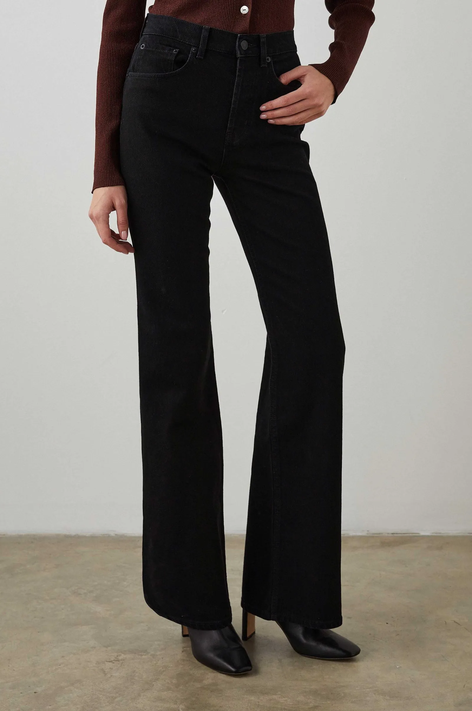 Vrouwen Rails Getty Wide Leg - Black-Out