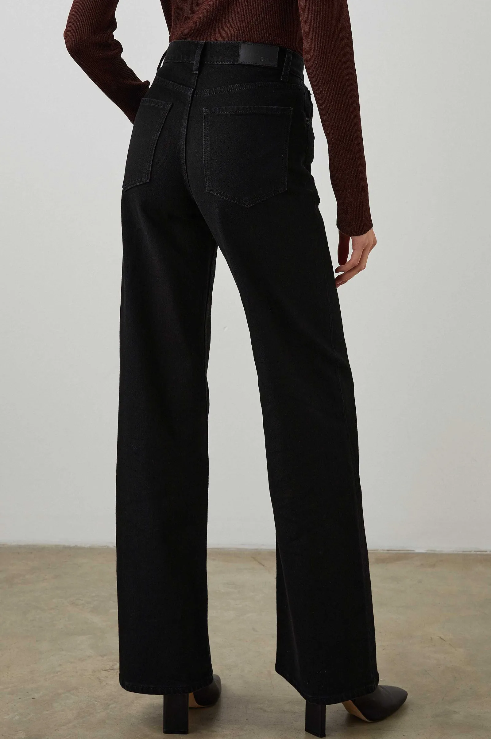 Vrouwen Rails Getty Wide Leg - Black-Out