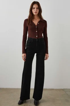 Vrouwen Rails Getty Wide Leg - Black-Out