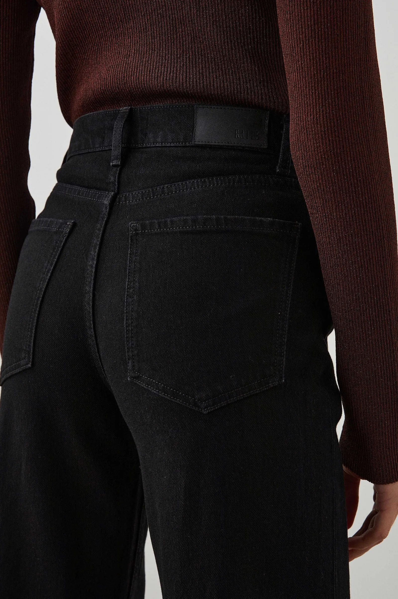 Vrouwen Rails Getty Wide Leg - Black-Out