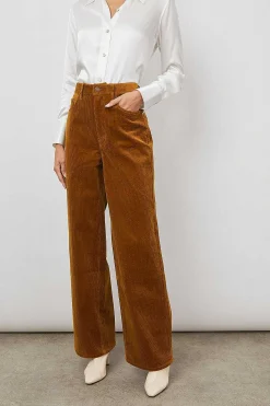 Vrouwen Rails Getty Wide Leg - Gemalen Kaneel