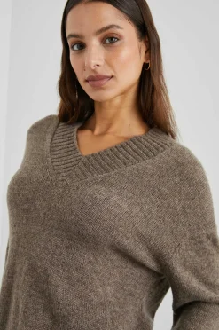 Vrouwen Rails Gisella Trui - Hazelnoot