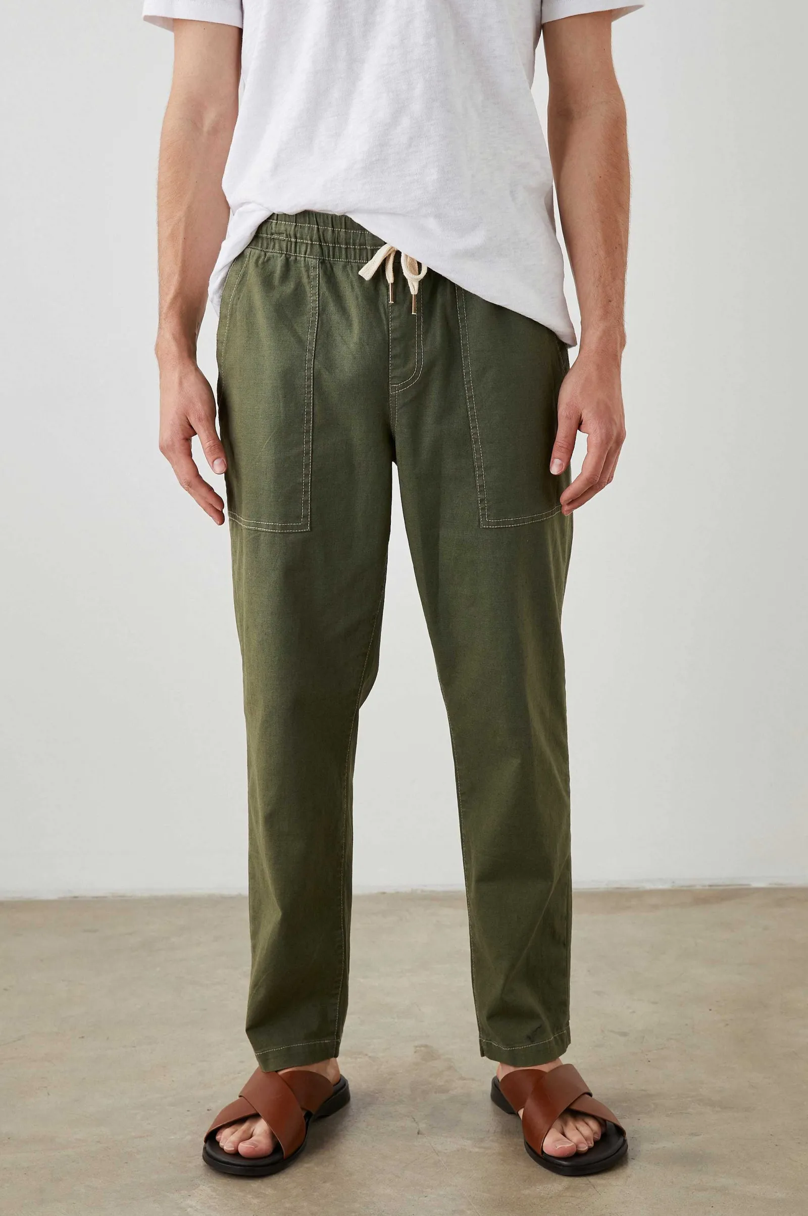 Heren Rails Gobi Pant - Olijf