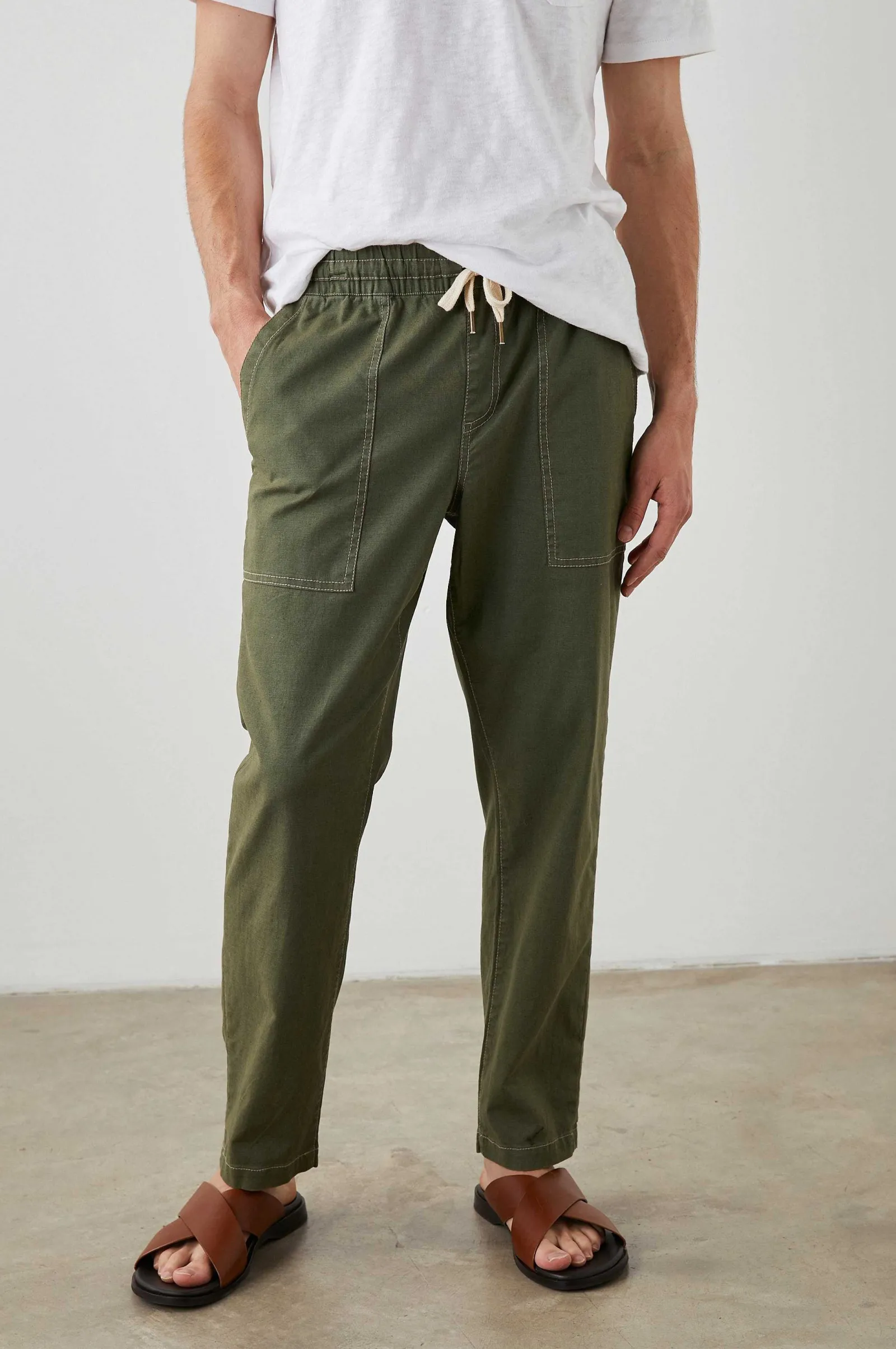 Heren Rails Gobi Pant - Olijf
