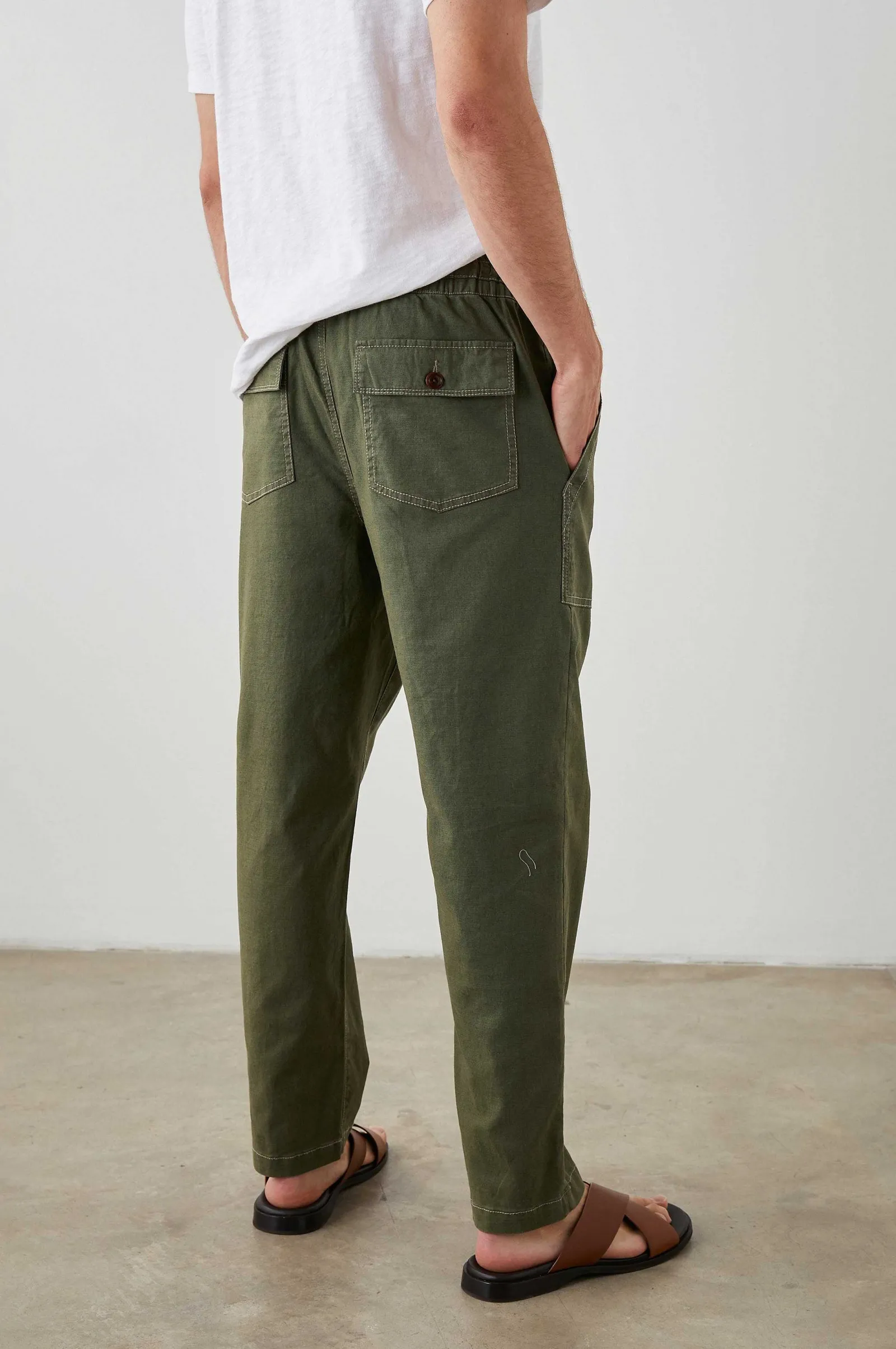 Heren Rails Gobi Pant - Olijf