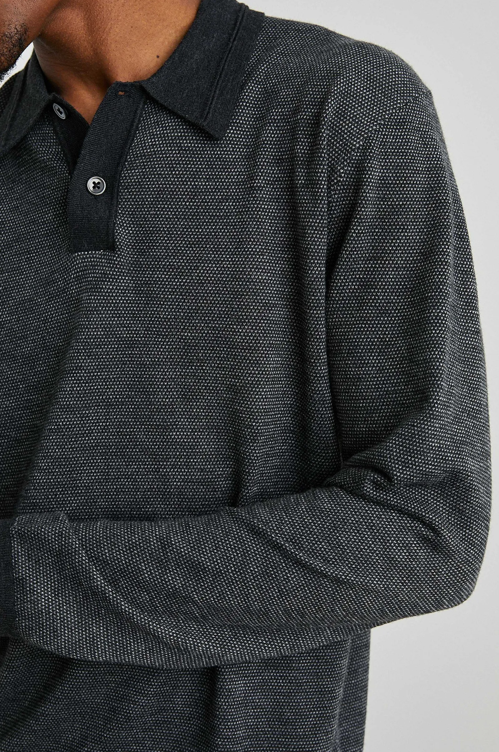 Heren Rails Greenwich Sweater - Twilight Ijs