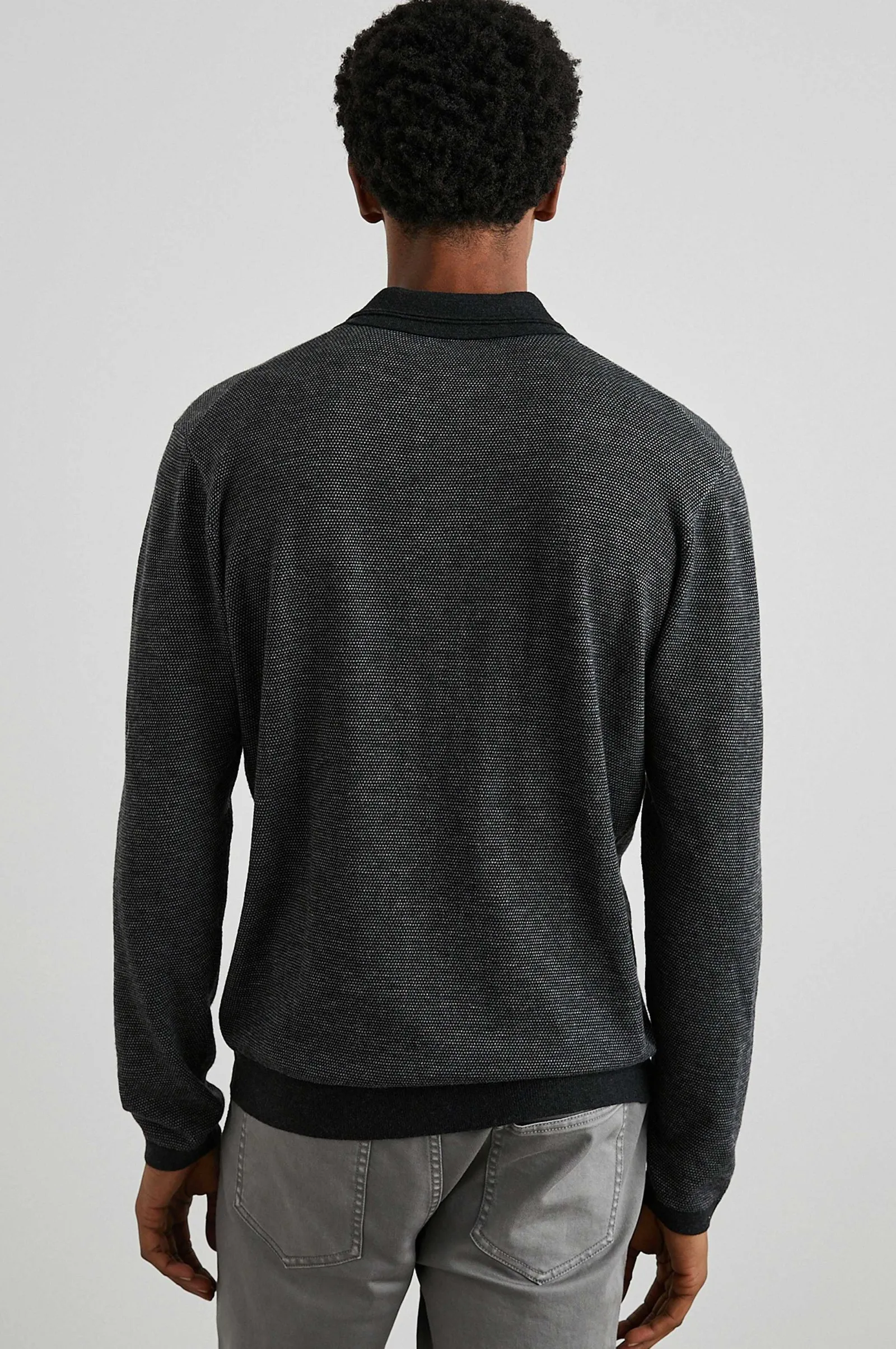 Heren Rails Greenwich Sweater - Twilight Ijs