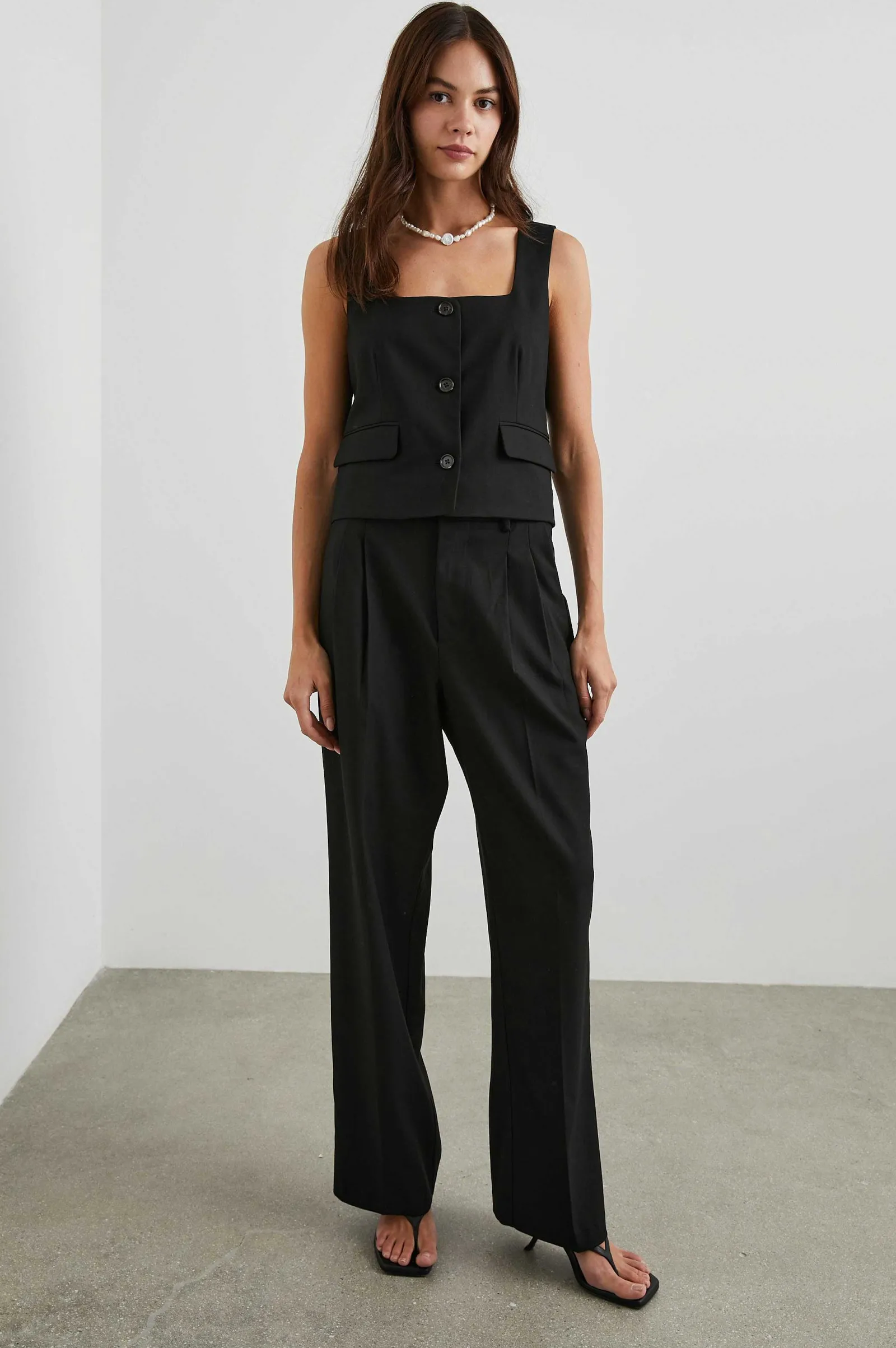 Vrouwen Rails Guilia Vest - Zwarte Twill